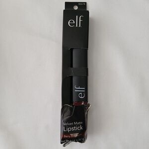 Elf Velvet Matte Lipstick #82678 Berry Bordeaux New In Box Sealed